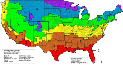 r-value insulation map based on climate in Kansas